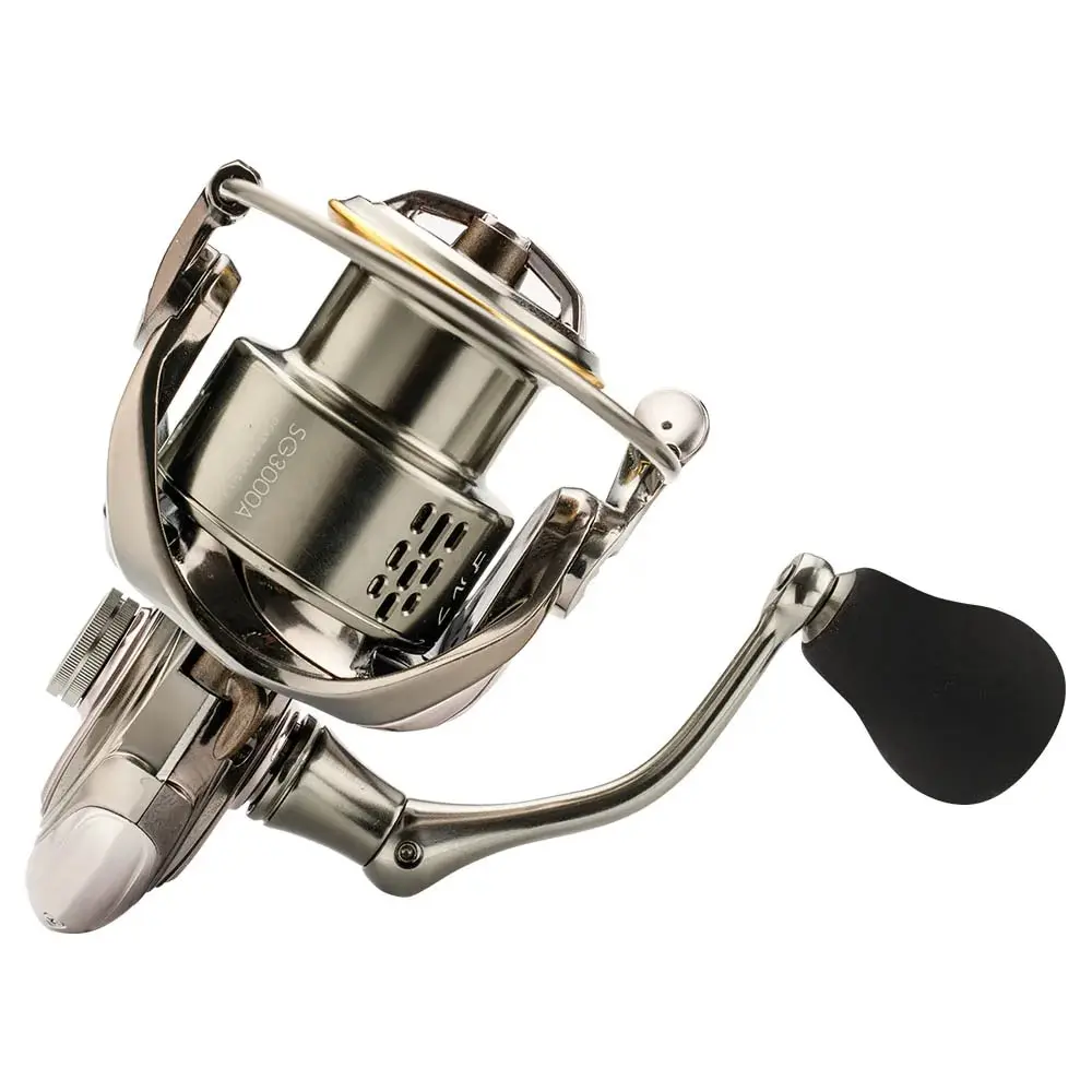 Johncoo Anti Corrosion Treatment Spinning Fishing Reel Carbon Washer Drag 10Bb Saltwater Spinning Reel Metal Body