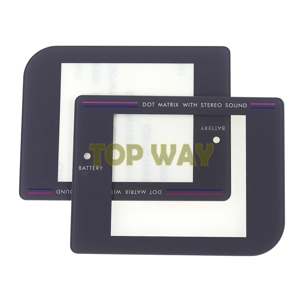 1 шт. для Nintendo GameBoy Zero DMG-01 для Raspberry Pi, модифицированная узкая защитная крышка, стеклянная линза для экрана для GB