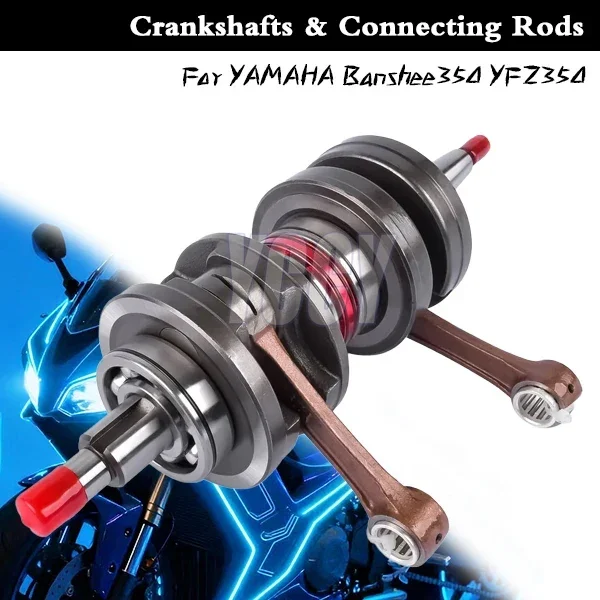 29L-11400-30-00 Motorcycle Crankshaft Connection Rod Engine Assembly Crank Shaft Kit For YAMAHA Banshee350 YFZ350 YFZ 1987-2006