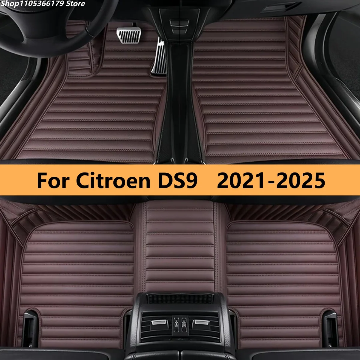 

Floor Mats Fit For Citroen DS9 2021 2022 2023 2024 2025 Waterproof Full Set Floor Mats For Cars Accessories 2 sold