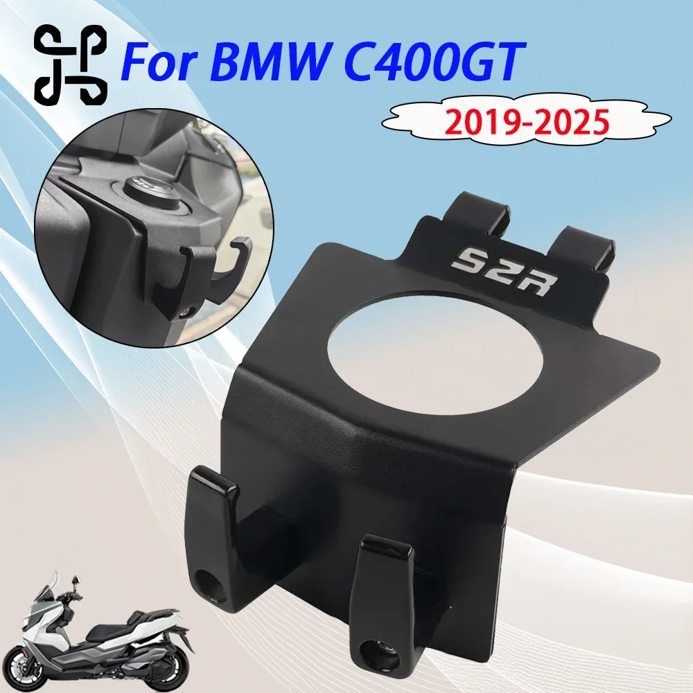 

For BMW C400GT C400 C 400 GT 400GT 2019 - 2025 Motorcycle Helmet Hook Aluminum Double Hanger Universal Luggage Stor Accessories
