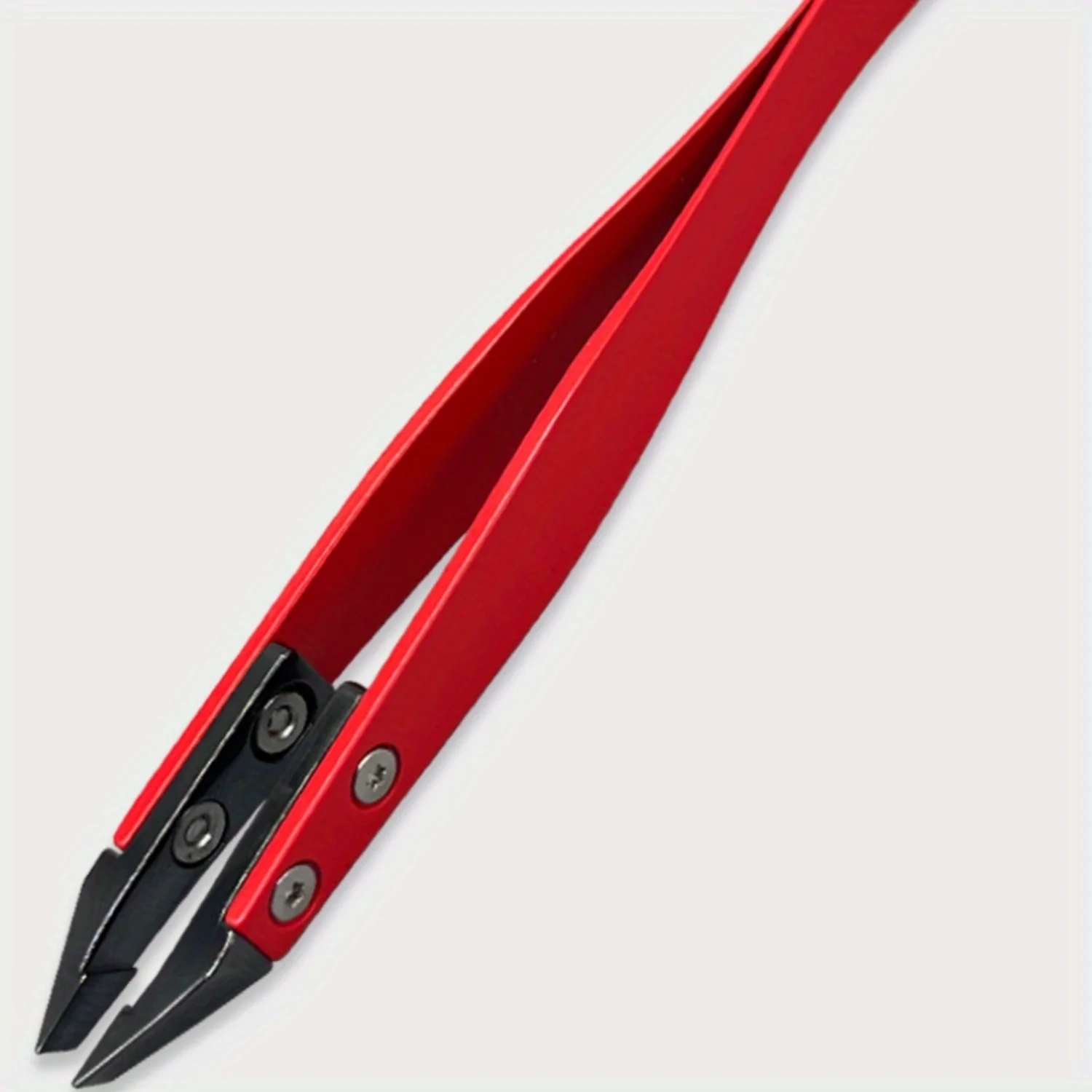 Прецизионные пинцеты для бровей из нержавеющей стали «Essential» — керамическая ручка, многофункциональный косметический инструмент для идеальной формирования бровей