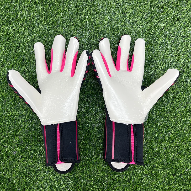 Football Soccer Goalkeeper Gloves Thickened latex 4 mm Professional Protection Adults Teenager Goalkeeper Soccer Goalie Gloves