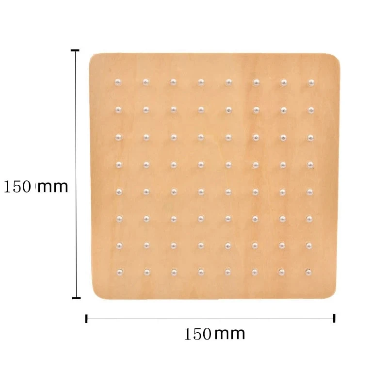 Montessori Geometria Matemática Ensinando Aids Para Crianças, Forma Pegboard, Jogo De Puzzle, Brinquedos Educativos Para a Primeira Infância, Presentes De Madeira