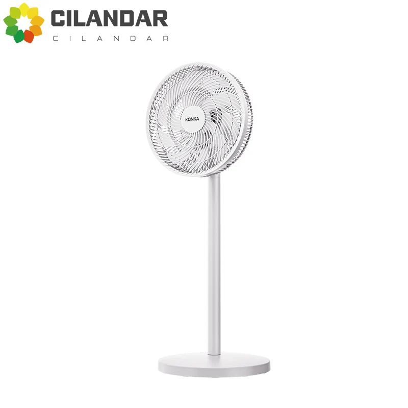 New air circulation fan intelligent floor standing electric fan household wind loud sound static desktop turbine tower fan