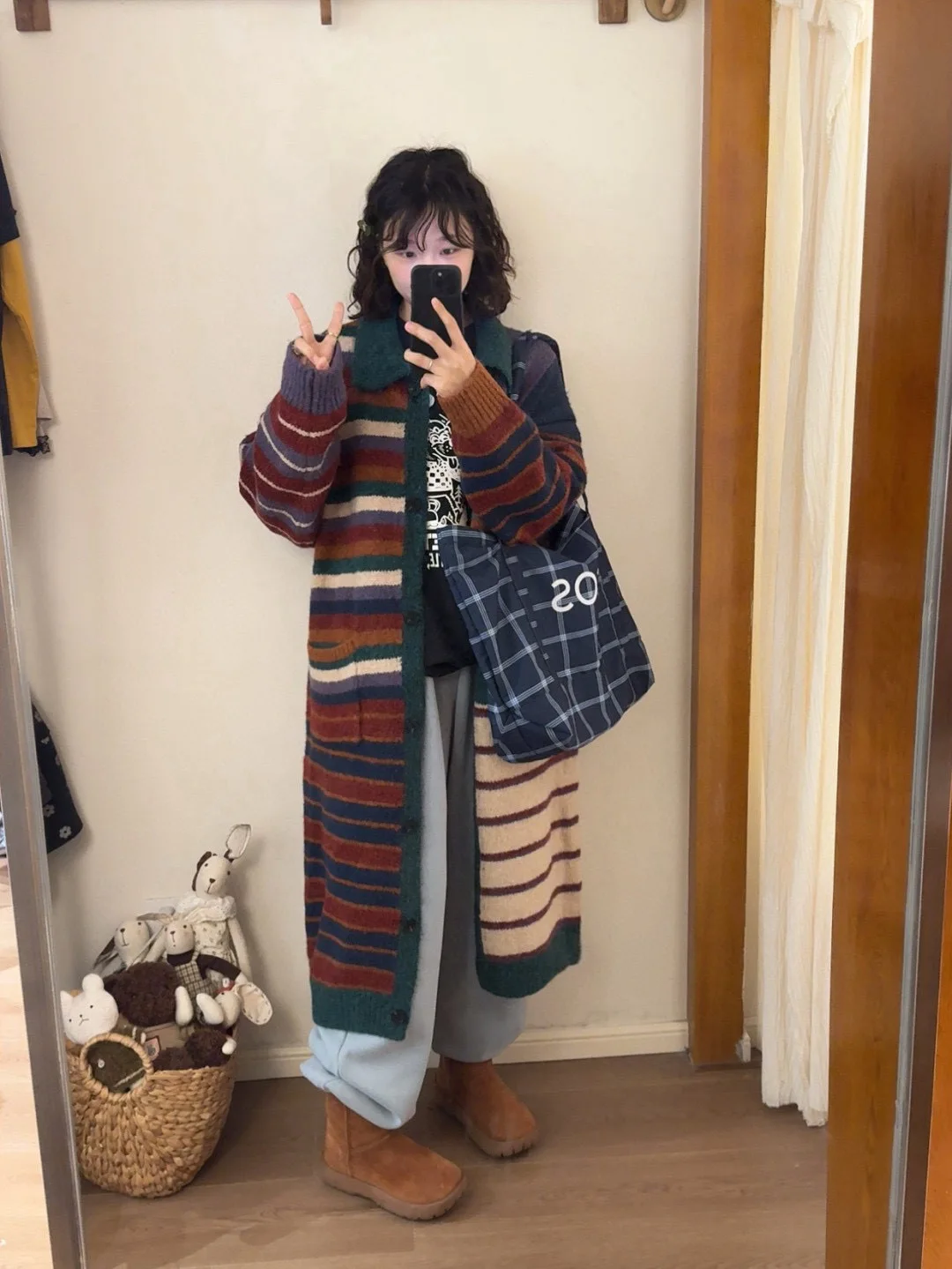 

Высококачественный плотный вязаный кардиган-жакет в этническом стиле, женский модный вязаный кардиган с высоким воротником, RXran