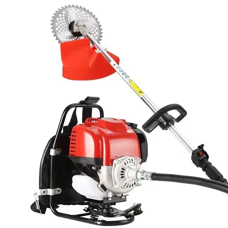 Backpack Gasoline Lawn Mower High Power Engine Mower/Four-Stroke Eradicator