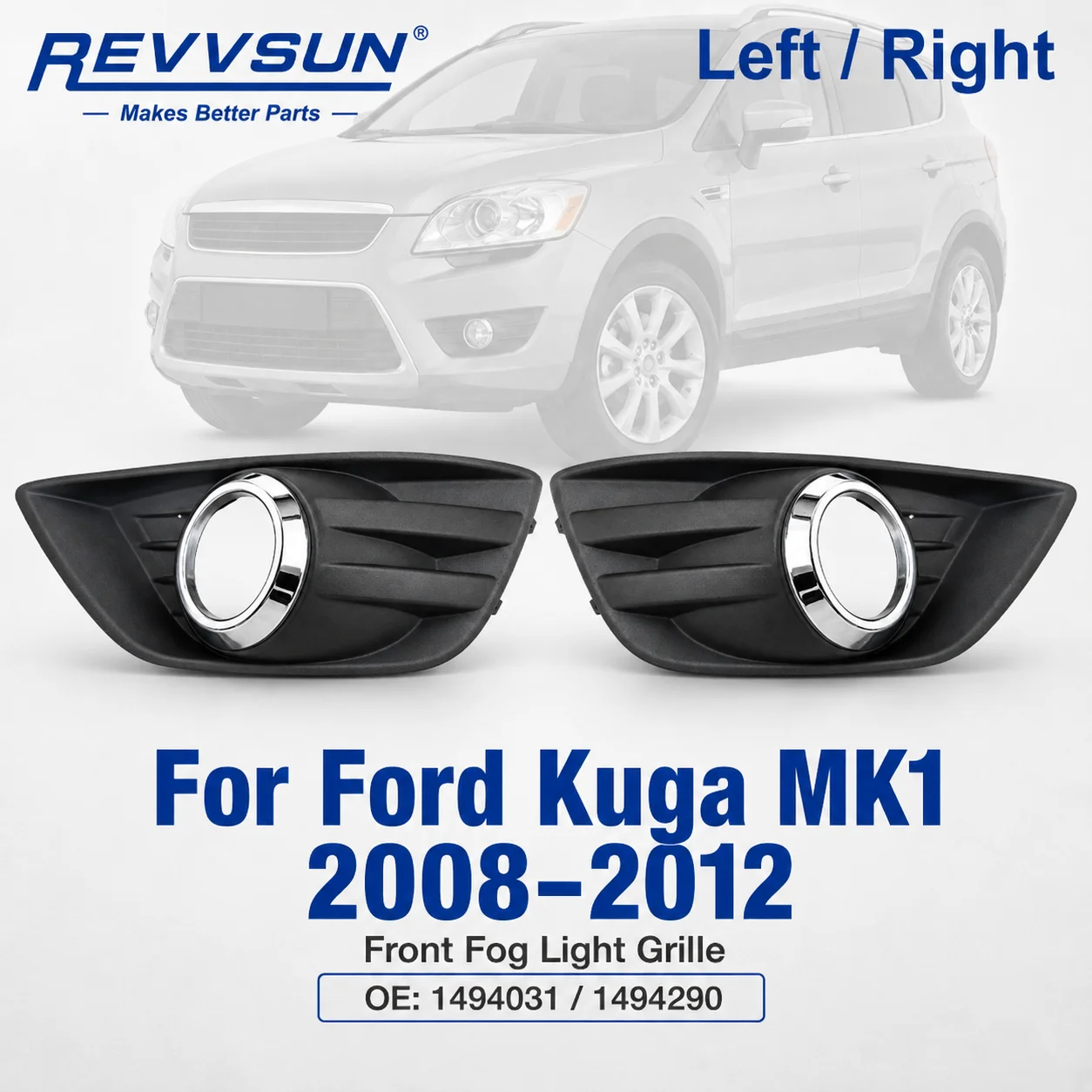 front-left-right-fog-light-grille-chrome-ring-trim-lh-rh-for-ford-kuga-mk1-2008-2012-1494031-1494290-1494041-8v4119953aa