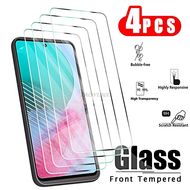 

4Pcs Tempered Glass For Xiaomi Mi 15T 14T 13T 12T 11T Pro Xiaomi 12 11 Lite 5G Screen Protectors For Xiaomi 15T Protective Glass