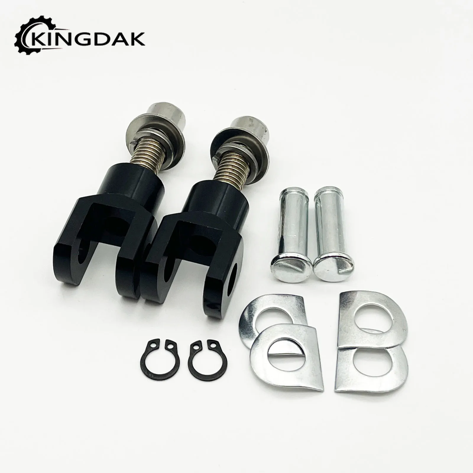 39MM Universal Motorcycle Foot Pegs Support Mount Footrests Clevis Hardware Kits For Harley Softail FXST for Honda for Yamaha