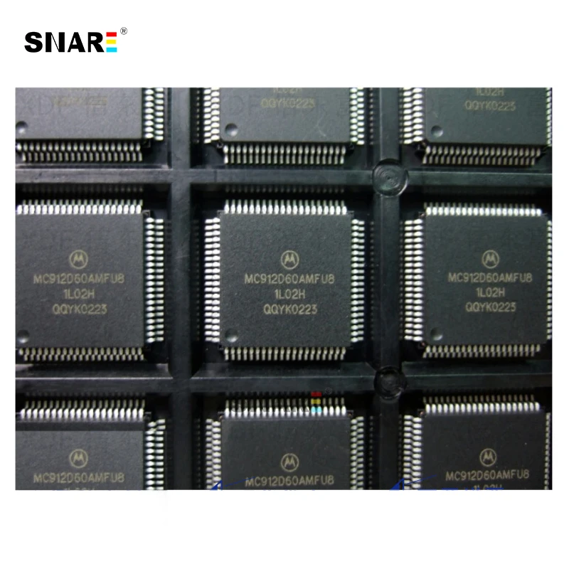 5PCS/LOT MC912D60AMFU8 Automotive Computer Board Vulnerable MCU 16-bit CPU12 CISC 60KB Flash 5V Automotive  80-Pin PQFP