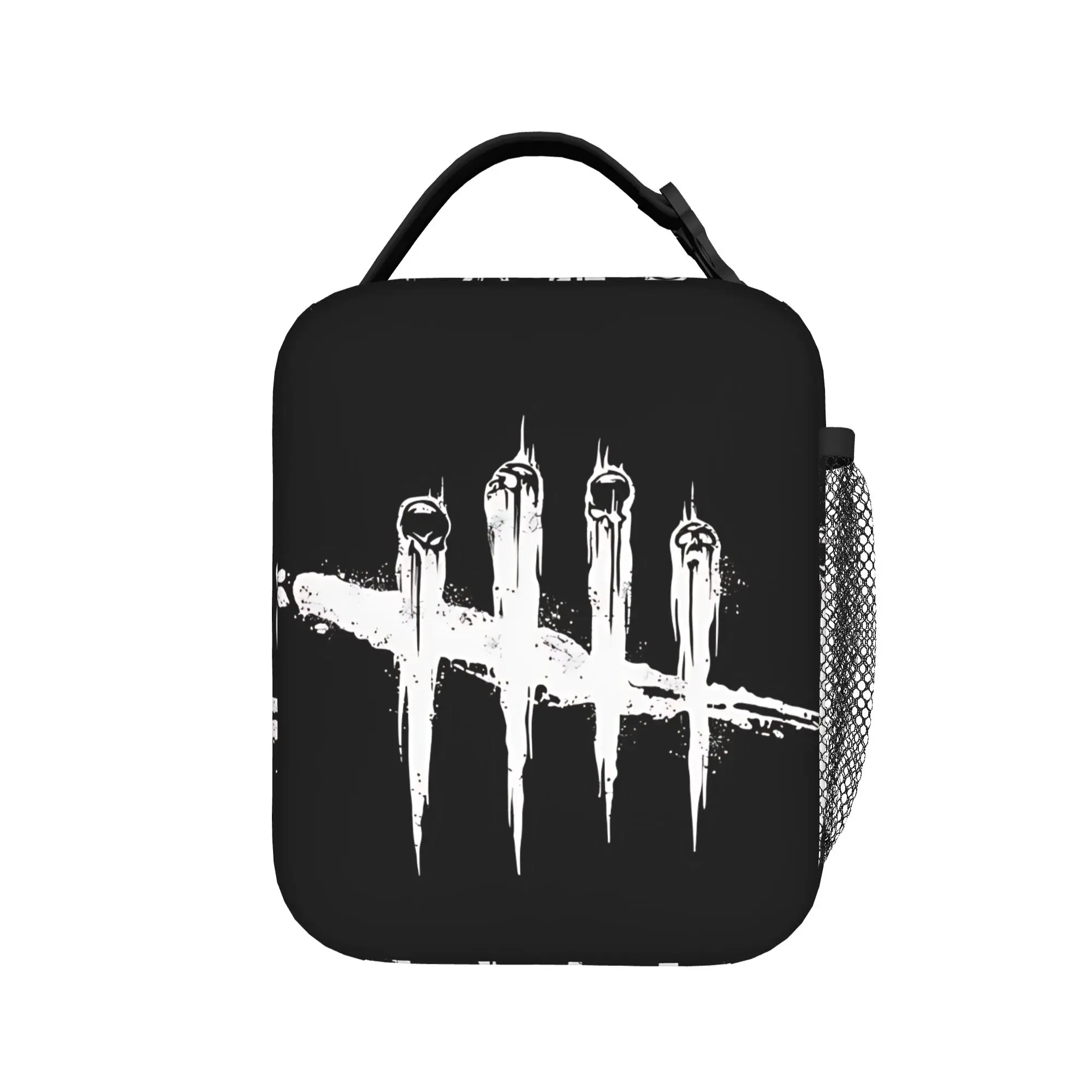 Deads by Daylights  logos  Insulated Lunch Bags Large Video Games Reusable Cooler Bag Lunch Box Tote College  Picnic Men Women