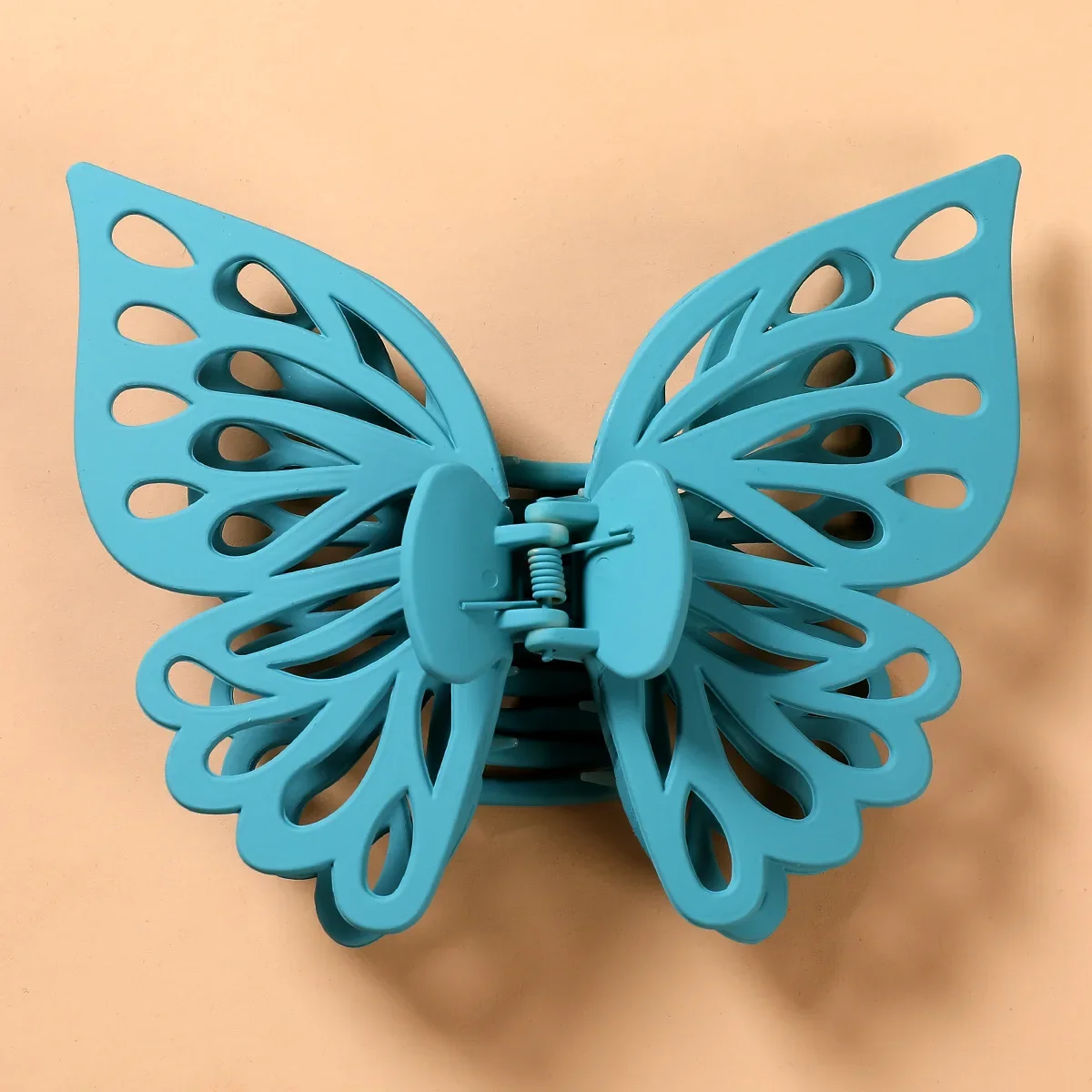 Mode Schmetterling Haar Kralle für Frauen elegante geometrische Greif clips Rücken Kopf Haarnadel Acryl Haars pangen Mädchen Haarschmuck – Detail 5