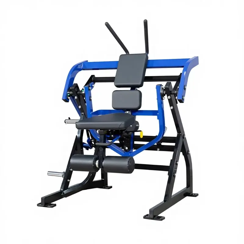 Commercial Steel Fitness Equipment-Plate Loaded Abdominal Oblique Crunch Machine for Core Training Gym