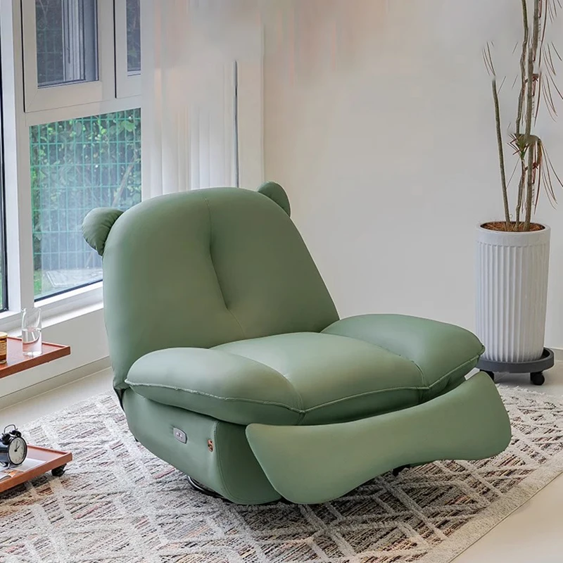 

Office Green Recliner Lounge Back Rest Luxury Nook Creative Hotel Chair Nordic Indoor Industrial Salon Meuble Patio Furniture