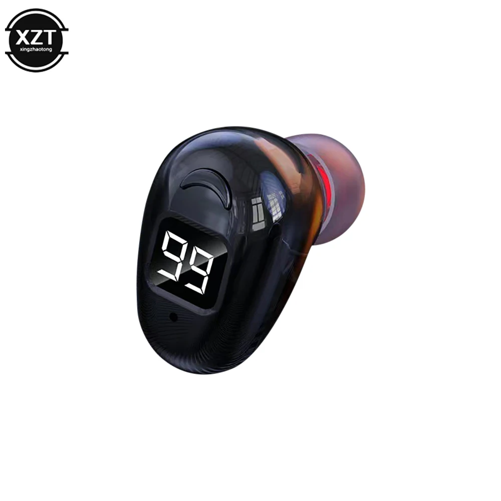 S980 Single Earphone Bluetooth 5.2 Earphone Noise Reduction Stereo Surround Sound Headset Waterproof Mini Wireless Earphone