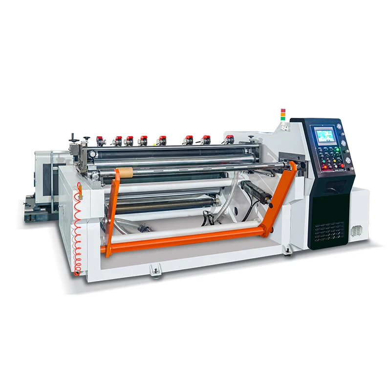 Paper Slitting Machine Industrial Precision Cutter for All Paper Types Tissue Newspaper Cardboard Roll Slitting Equipment view 4