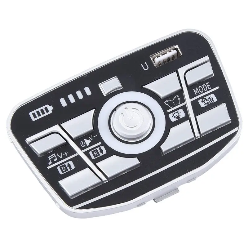 Y43A-4X Children's Electric Vehicle Power Supply Central Control Switch Multi Functional Bluetooth Music Power Monitorr