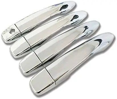 

Triple Chrome Door Handle Cover Trim for Nissan Rogue X-Trail 2014-2019 Best Value Car Parts