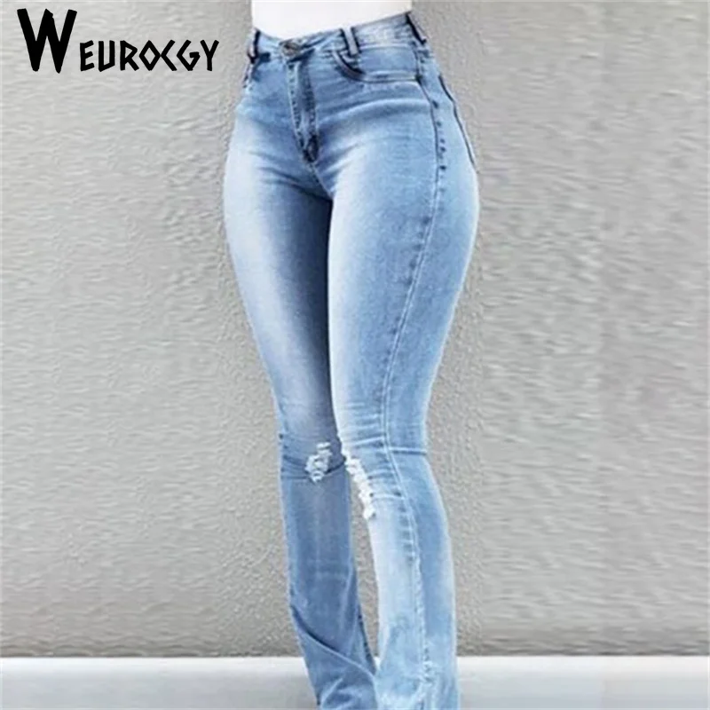 

Women Jeans 2023 Summer Y2K New Style Slim Versatile High Waist Flare Fashion Skinny Lifting Butt Elastic Denim Long Pants Trend