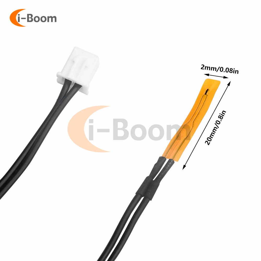 1 Meters  Air thermal sensor Ultra-thin Film Thermistor Probe Cable Temperature Sensor 3950K 10K ohm ntc 10k NTC Sensor