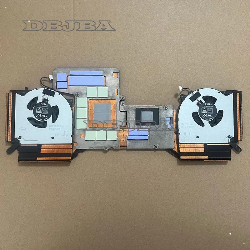 

Laptop CPU GPU Cooling Fan For Lenovo Legion DFSAL12E164860 FNKP DFSAL12E064860 FNKN 5H40S20296 AT1ZU0061W0 10V 0.8A Heatsink