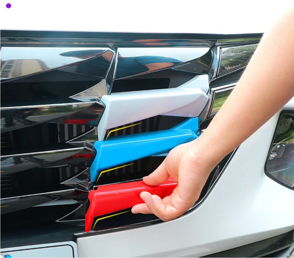 

Аксессуары для Hyundai Tucson NX4 2021 2022, пластиковая решетка, решетка радиатора автомобиля, передняя решетка капота, сетка, декоративная полоса, накладка