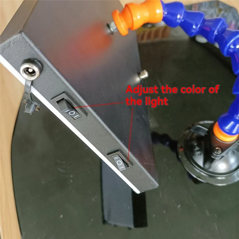 ABBP-LED светоотражающая доска с регулируемым держателем для ремонта вмятин светодиодная лампа отражатель доска набор ручных инструментов вилка стандарта США