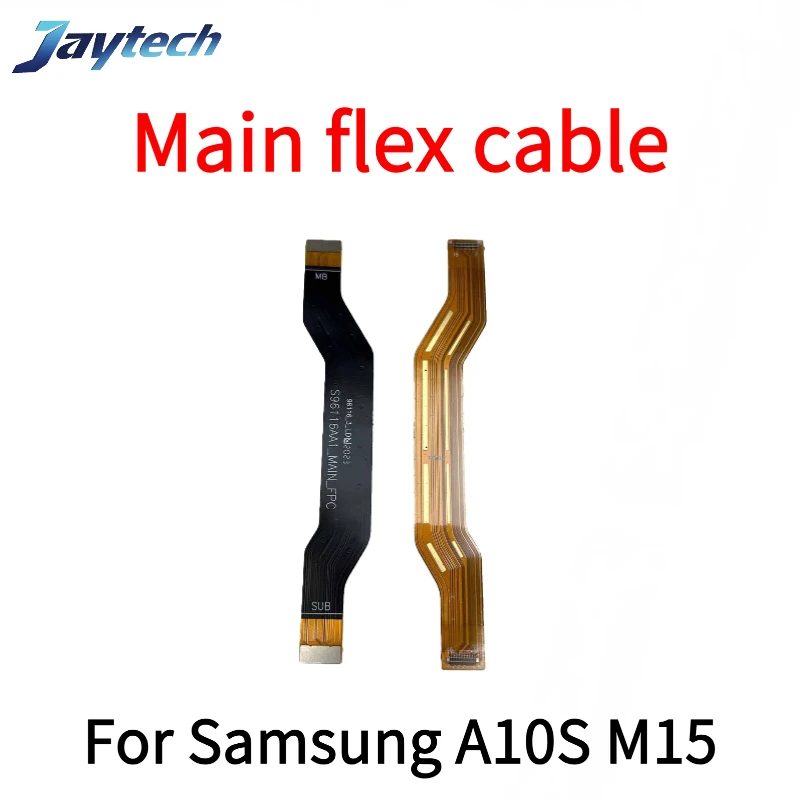10PCS Main Motherboard Flex Cable Replacement Parts For Samsung A10/A10S/M15/A15/A20/A20S/M14/A21S/A217/A24/A25