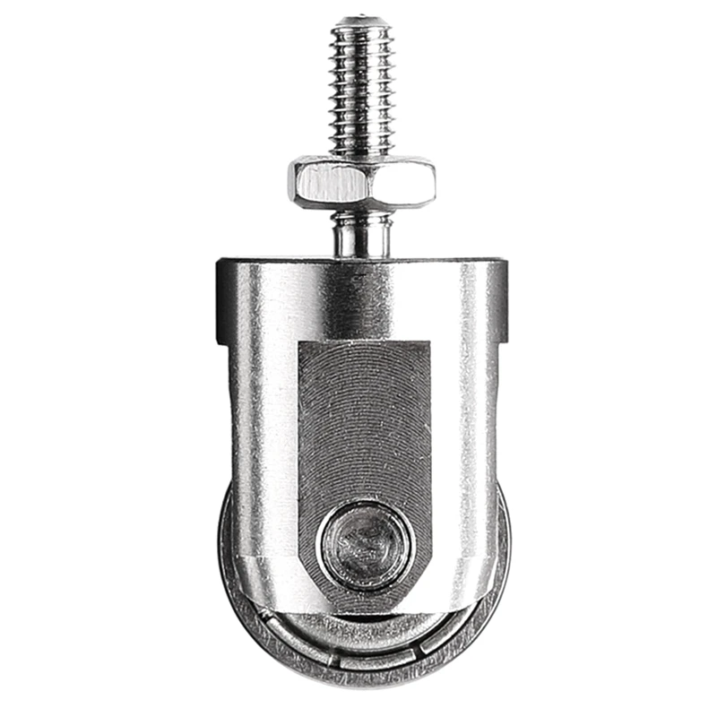 Roller Contact Point For Dial Indicator 10Mm Diameter Wheel M2.5 Thread Stainless Steel Roller Measuring Head Easy To Use