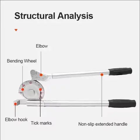 Boruix 수동 파이프 16mm 19mm 22mm 벤더 튜브 벤딩 머신 알루미늄 구리 강철 연료 브레이크 라인 용 튜브 벤더