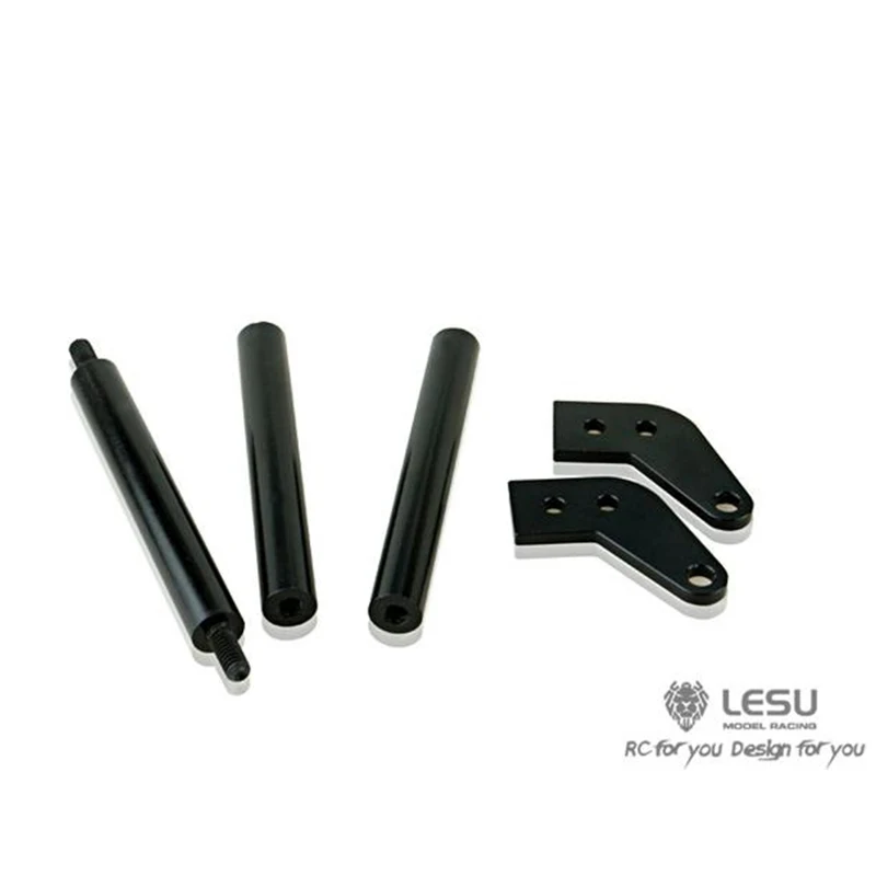 Absolute Accessories Ersatzteil für die hintere Stoßstange, RC-Autoteil, Upgrade, ersetzt 1 Stück, Montage, Schwarz, DIY – Detail 2