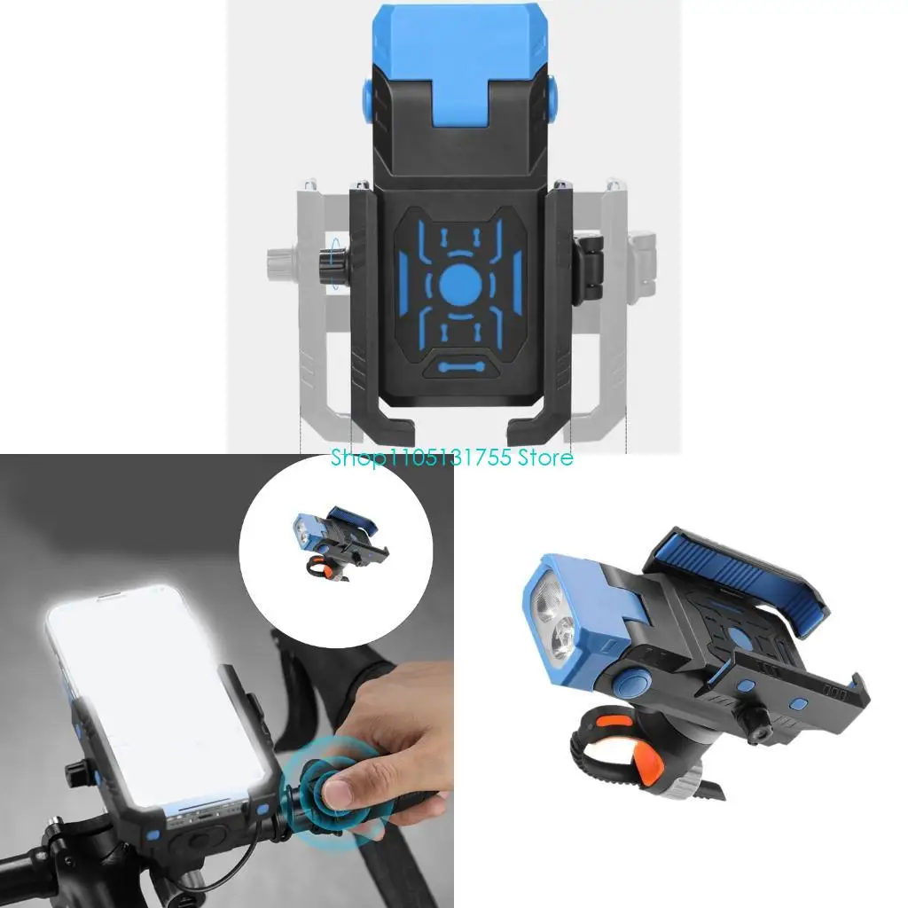 

K0EF Rechargeable Bicycles Front Light Auto Beam Adjustment Weatherproofed Horn