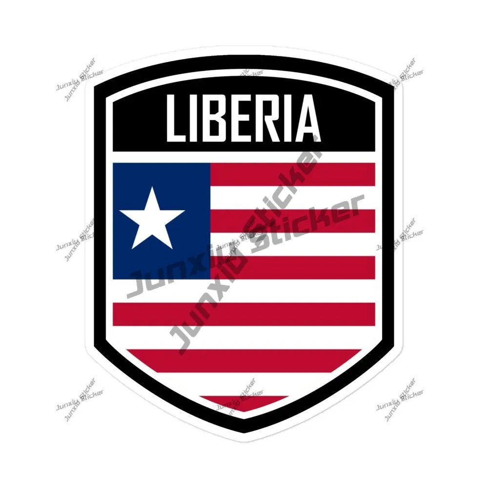 

Liberia Flag Emblem Stickers Uv Protected Anti Scratch Exterior Bumper Window Sticker Jdm Stickers Anti Scratch Exterior Accesso