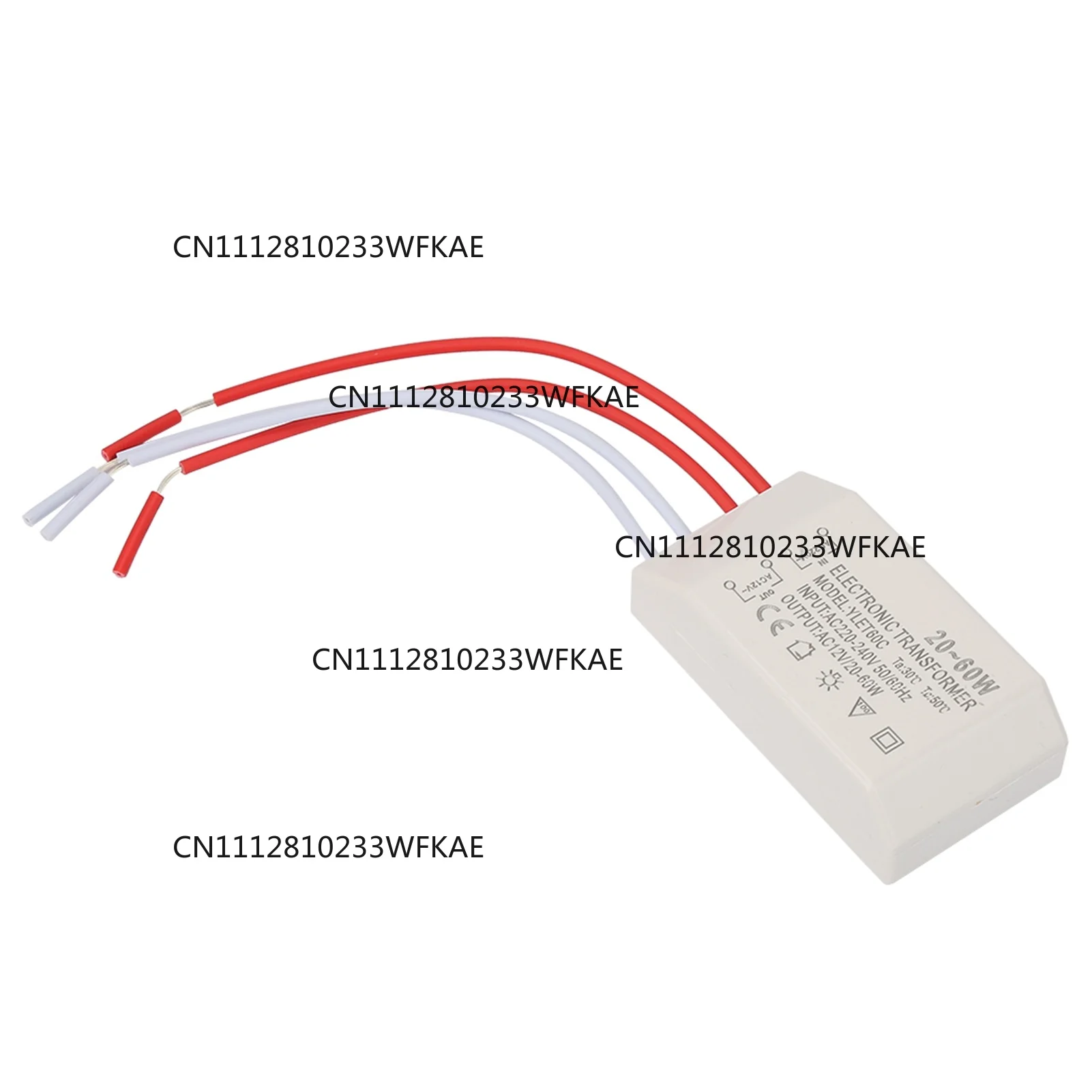 220V to 12V electronic, voltage converter 20 to 60W intelligent power driver
