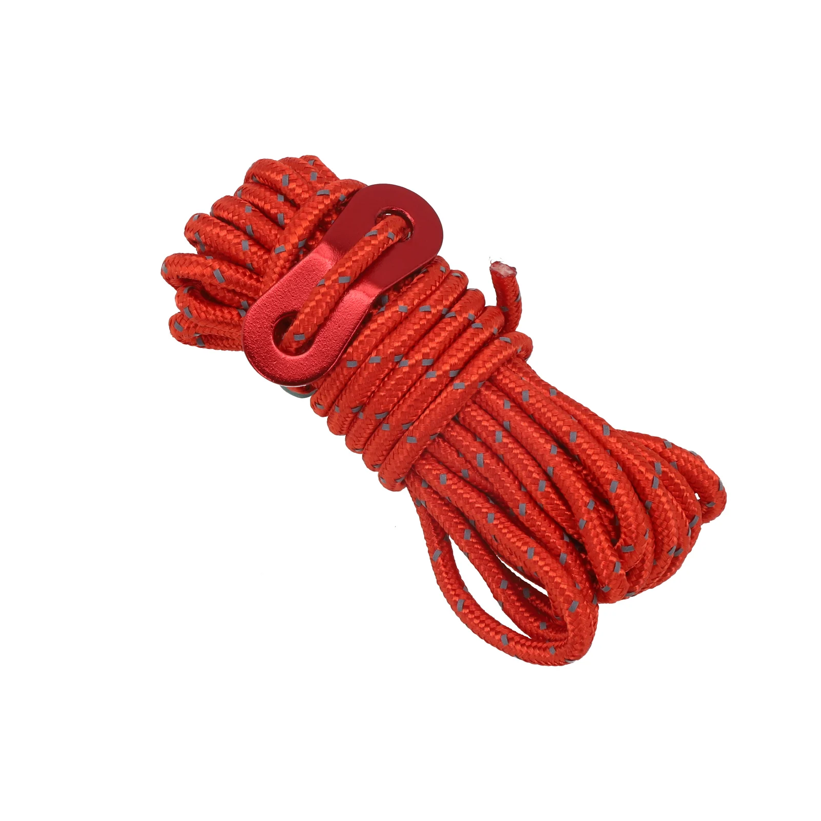 4M Tent Rope 4M Shape Maintenance Soft Polyester Strong Pulling Force High Quality Nylon Aluminum Alloy Buckle