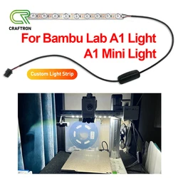 A1 mini Light Led strip For Bambu lab High temperature resistance Super bright Bambu lab a1 Led 3D printer accessories