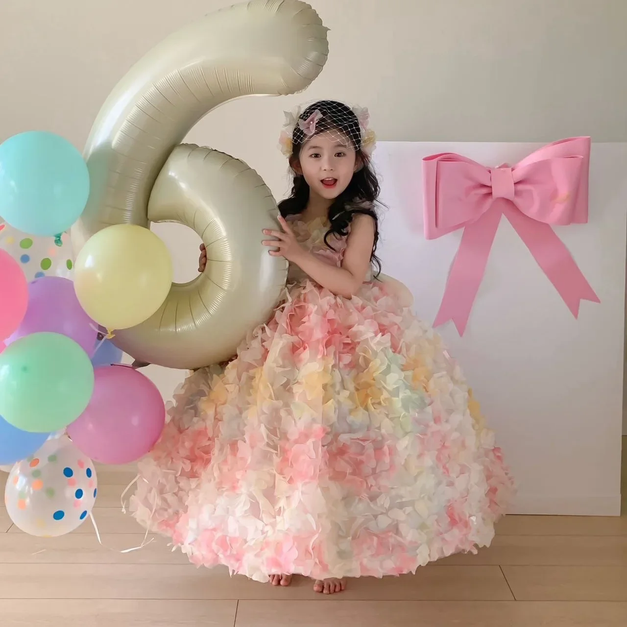 Children's Clothing Summer 2025 New Little Girl Sleeveless Princess Dress Girls' Birthday Party Boutique Kids Dresses