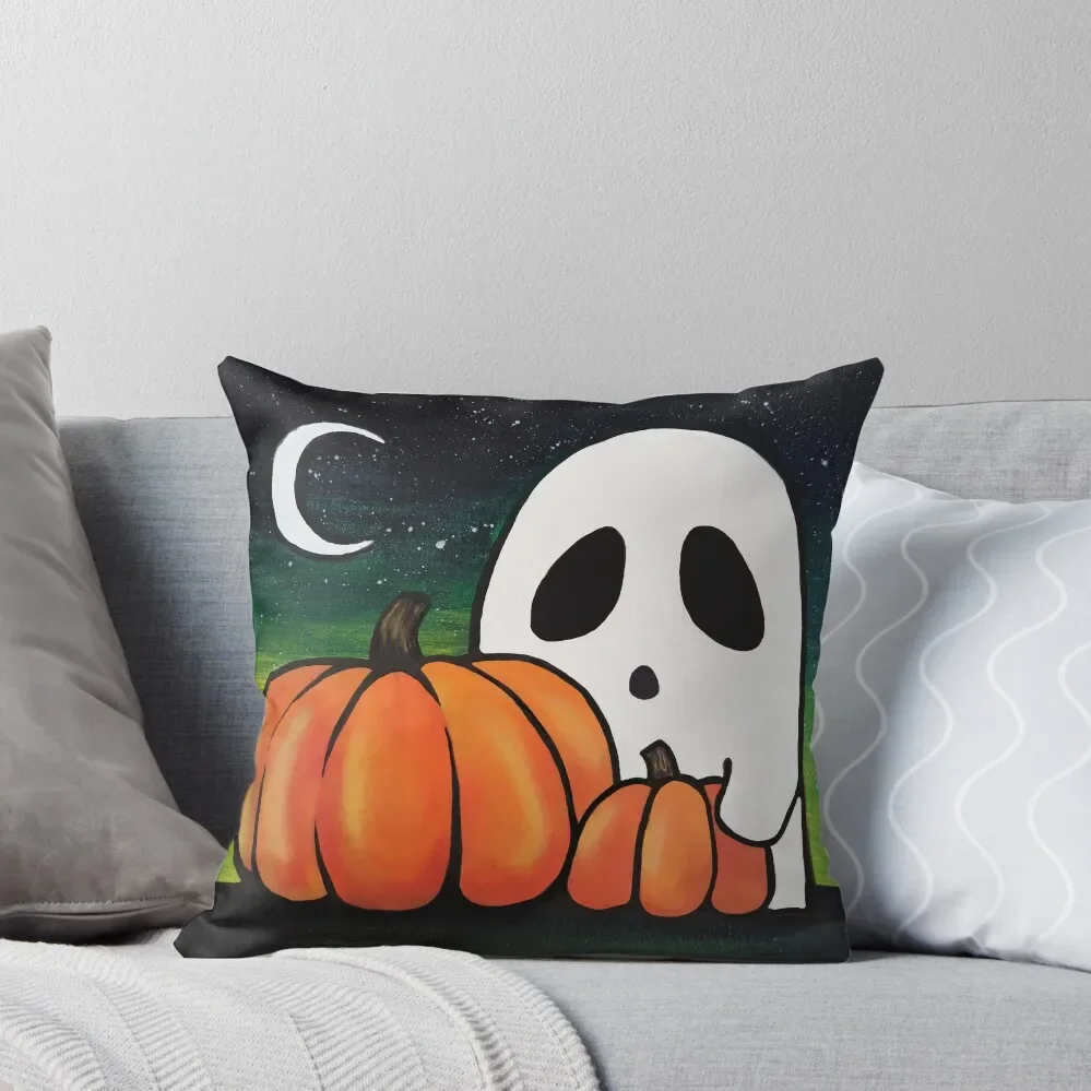 

Spooky Ghost Throw Pillow Couch Cushions christmas decorations 2025 pillow