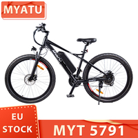 Myatu MYT 5791 Electric Bike 350W Motor 36V 12.5Ah Battery 27.5 inch Tire 25km/h Max Speed 50km Range Disc Brake LCD Display