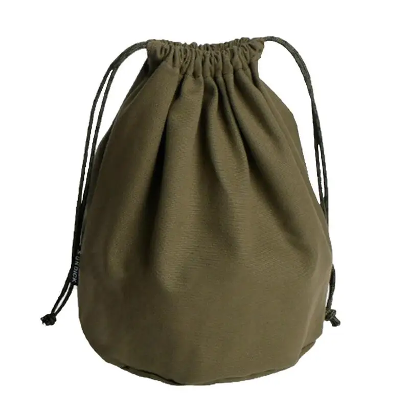 

Canvas Drawstring Bags Reusable Natural Canvas Bags With Drawstring Produce Bags Bulk Gift Bag Jewelry Pouch For Home Storage