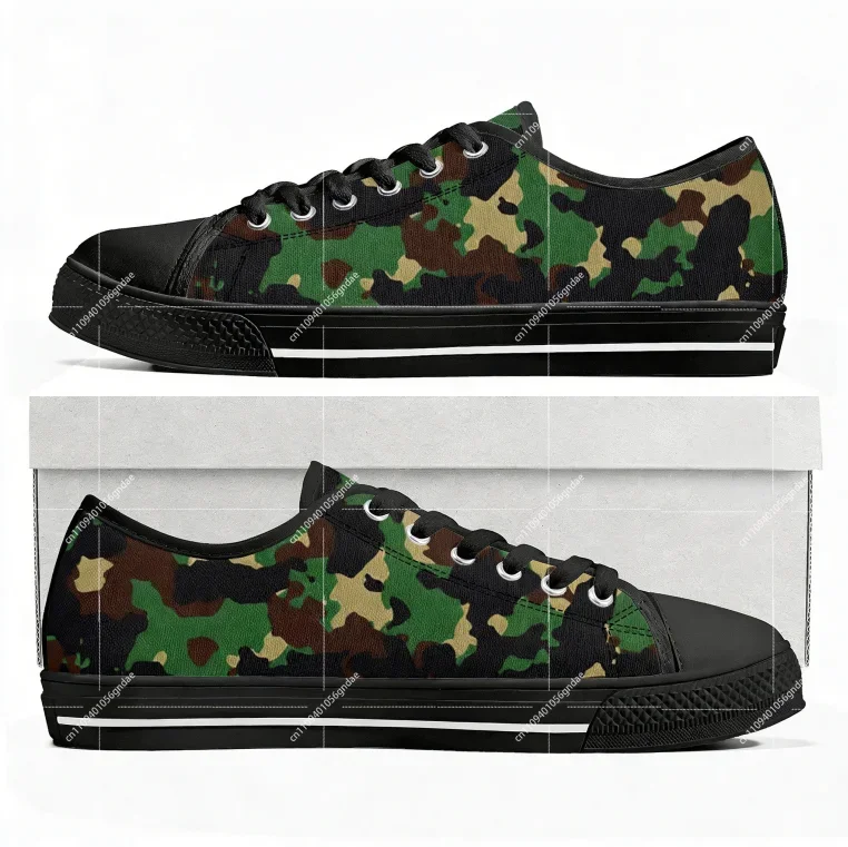 Woodland Seamless Low Top High Quality Sneakers Mens Womens Teenager Canvas Sneaker Camo Navy Casual Couple Shoes Custom Shoe