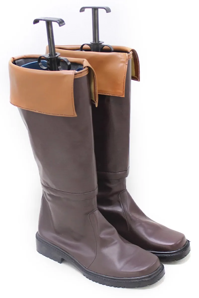Breath of the Wild Link botas de Cosplay para hombres, zapatos hechos a medida, Carnaval de Halloween