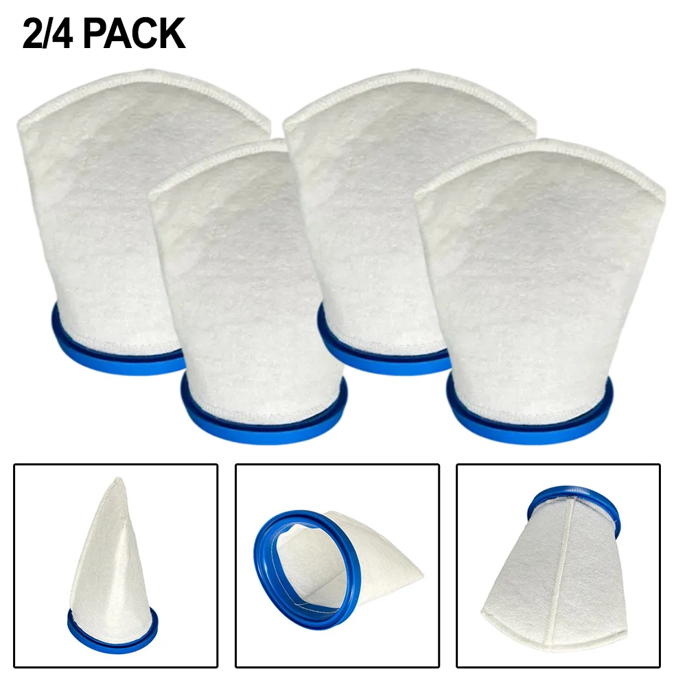 2/4pcs Handheld Pool Vacuum Cleaner Filter Bag Sand & Silt For Pool Blaster Max For JPV200 P30X022SS / PBW022SS Pool Accessories