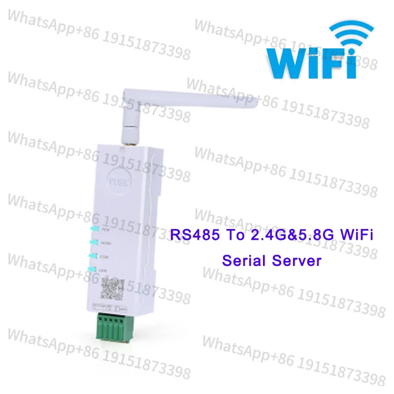 DIN-rail Serial Port RS485 To WiFi Converter IoT Server USR-DR164 Support Modbus MQTT