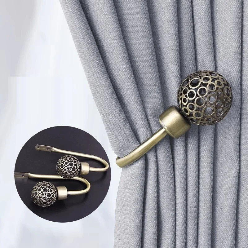 

European U-shaped curtain hooks, wall hooks, wall hooks, decorative curtain hooks that do not require hanging balls or straps