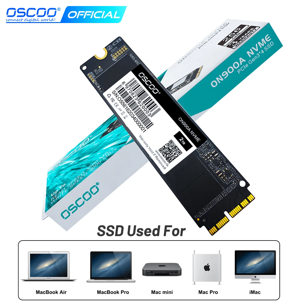 SSD for 2012-2017 Macbook Air A1465 A1466 Macbook Pro A1502 A1398 1TB IMac A1419 A1418 Ssd Hard Disc 256GB 512GB 2TB 2012-2018