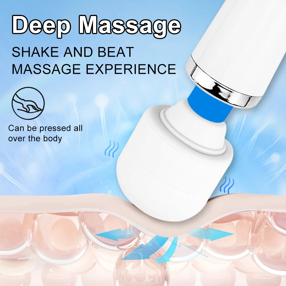 Erotic Toy 10 Speeds Big Size AV Rod Stick Vibrator Powerful Body Massager Sexy Sex Toys for Women Clit Stimulator Magic Wand - Image 3