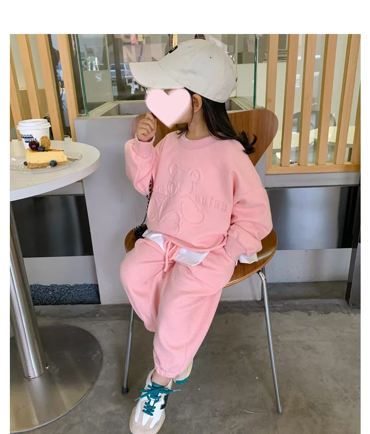 2026 Frühling Kinderkleidung Rundhals-Langarm-Pullover für Jungen und Mädchen Trendige Baby-Mode Kinderbekleidung 2-teilig – Detail 18
