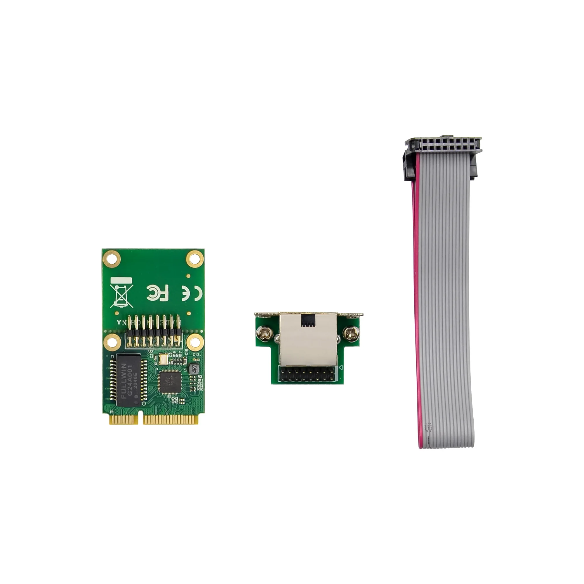 SUNWEIT ST7277 Mini PCIe Copper Network Interface Card REALTEK RTL8111F Chipset 1G Ethernet NIC